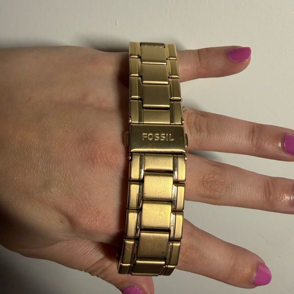 Fossil Gold Chronograph Men's Watch - Picture 6 of 6